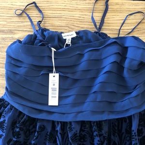 Brand new Max Studio royal blue maxi with tags !!